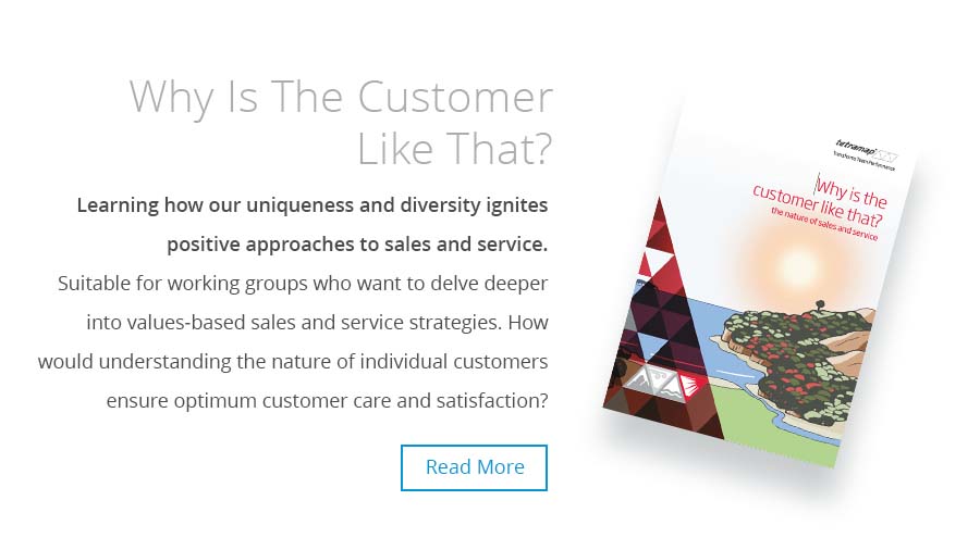 Why is the customer like that?